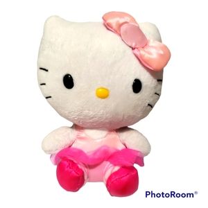 Sanrio Hello kitty pink ballerina plush